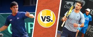 ¡En vivo! Matías Soto está quiebre abajo en el primer set de la final del Challenger de Bogotá