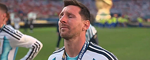 El momento en que Messi se quebró y no aguantó las lágrimas tras perder la final del Mundial