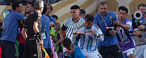La agresión de Leandro Paredes a jugadores de España tras perder la final del Mundial: Mira imágenes