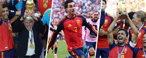 "Orgullo", "sueño", "animales": Revisa las emotivas frases de los nuevos campeones del mundo y los principales festejos de España