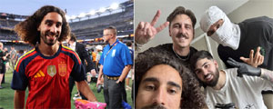 "Histórico", "impresionante": Marc Cucurella cumple bullada promesa tras ganar el Mundial y causa furor en redes... Mira las imágenes