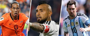 Vidal escoge entre figuras de Sudamérica y Europa para armar un once ideal y nombra al jugador que lo "defraudó" en el Mundial