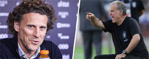 Forlán asume el mando en Uruguay y de entrada golpea la mesa sobre una de las decisiones más controvertidas de la era Bielsa