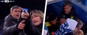 "Conmigo no te hagas el vivo": Revisa la bochornosa pelea entre los entrenadores de Vélez y Defensa y Justicia en Argentina