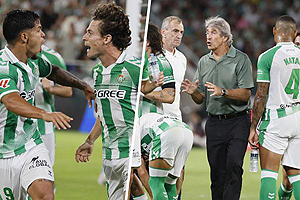 El Betis de Pellegrini arranca la temporada con un importante triunfo ante la Real Sociedad por la Liga... Revisa el gol de la victoria