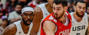 Un luchador Chile cayó ante el poderío de EE.UU. en las Clasificatorias al Mundial de básquetbol: Cuándo vuelve a jugar