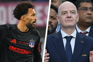 Por qué Vozinha estuvo en Argentina tras debutar por Colo Colo y la reacción de Gianni Infantino al estreno del arquero en los albos