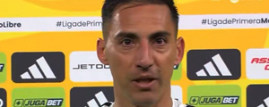 Video: La insólita y fugaz entrevista de Javier Correa tras sus dos goles en Colo Colo ante Audax Italiano