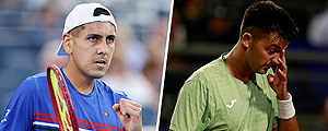 Una buena y una mala en el US Open: Tabilo avanza, pero Barrios se va eliminado 