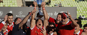 ¡Histórico triunfo de Chile XV! Venció en el último minuto a Argentina XV y ganó el título del Americas Rugby Championship... Mira el final