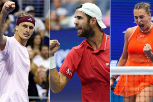 Zverev arrasó: Cómo se jugarán las semifinales del US Open y el particular dato en el cuadro de mujeres... Revisa los cruces