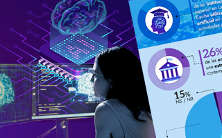 IA en la educación superior latinoamericana: 87% de las universidades la adoptó y 74% la usa para enseñar