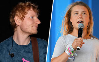 Greta Thunberg y otros activistas critica a Ed Sheeran por polémica con Macklemore a raíz de dichos propalestinos