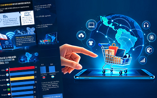 Gran crecimiento, pero baja cuota mundial: Zoom a las exportaciones de servicios digitales de Latinoamérica