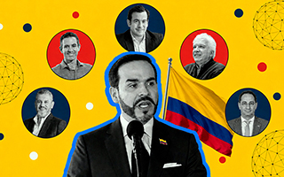 Entre un exguerrillero, abogados y hombres de negocio: El círculo de hierro de De la Espriella en Colombia