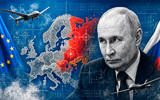 Sabotajes, violaciones de espacio aéreo y ciberataques: Las acusaciones europeas contra Rusia