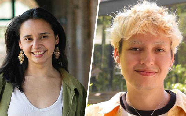 NAU y Amanecer en la segunda vuelta de la FEUC: Quiénes son las candidatas Florencia Yáñez y Maksim Baeza
