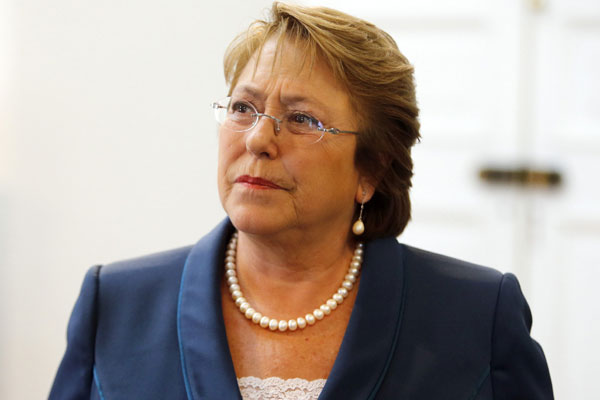 Bachelet por Cristián Riquelme: 