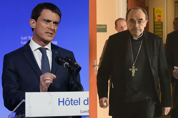 Primer Ministro francés exige al arzobispo de Lyon asumir encubrimiento de casos de pedofilia