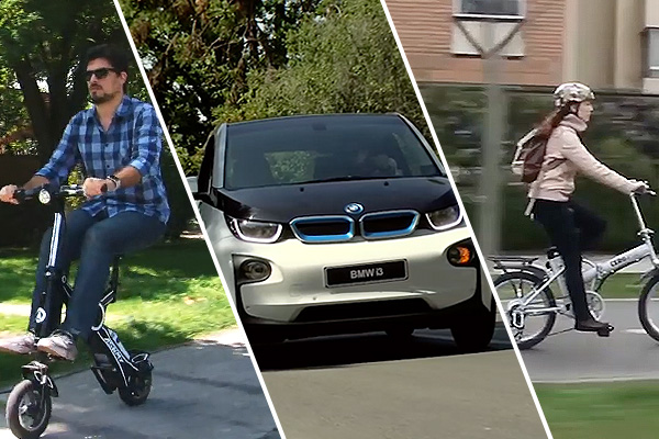 Autos, bicicletas  y scooters: Las nuevas alternativas de movilidad eléctrica