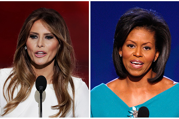 Casa Blanca evita polémica sobre posible plagio a discurso de Michelle Obama por Melania Trump