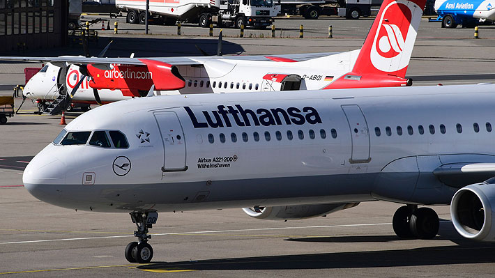 Huelga de pilotos de Lufthansa entra en su tercer día con 830 cancelaciones