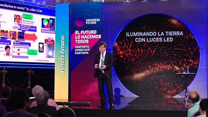 Congreso del Futuro: Ganador del Nobel de Física detalla la revolución de las luces LED