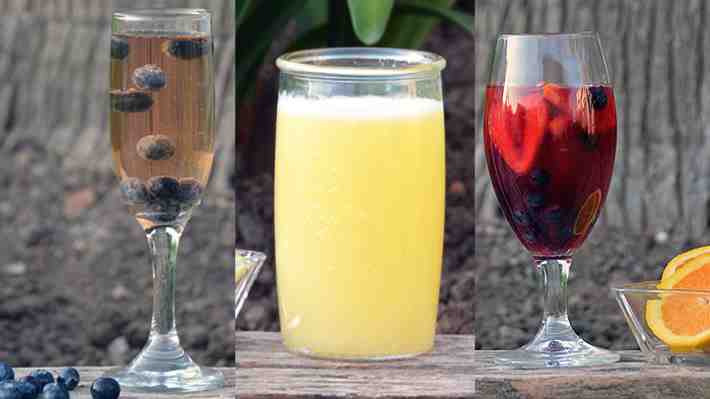 Cocina: Tres recetas para brindar con antioxidantes