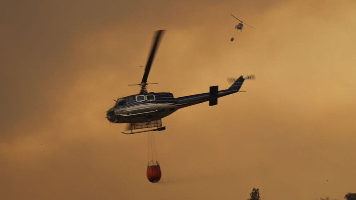 Cartel del fuego: Gobierno asegura que el proceso de contratación de helicópteros se hizo 