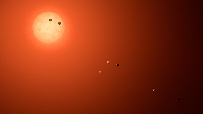 Lo que no sabemos de TRAPPIST-1: Así se imaginan los astrónomos los nuevos mundos descubiertos