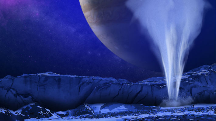 La NASA está estudiando la forma de aterrizar en una luna de Júpiter con posibilidad de albergar vida