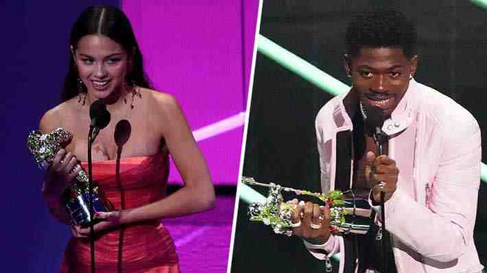 Olivia Rodrigo triunfó en los MTV VMA con tres estatuillas: Rapero Lil Nas X se llevó el galardón a videoclip del año