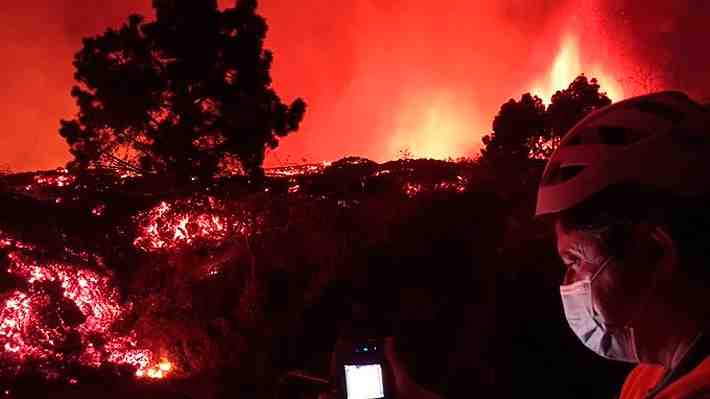 Las impactantes imágenes que dejó la erupción del volcán Cumbre Vieja en las Canarias