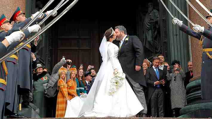 Boda real en Rusia: Así fue el pomposo matrimonio del gran duque Gueorgui, descendiente no directo del último zar