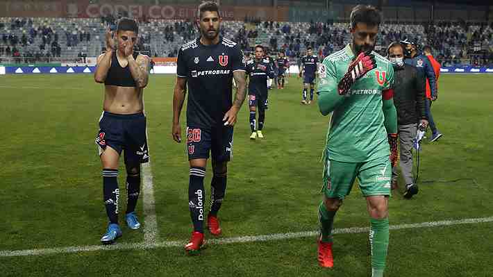 La U sigue pasándolo mal: Vive un tormento con las lesiones y empata con Antofagasta tras ir 2-0 arriba