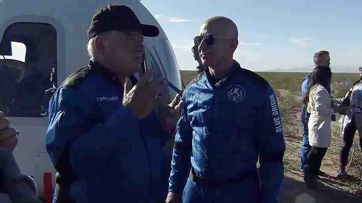William Shatner viajó al espacio: Vuelo del capitán Kirk de "Star Trek" alcanzó una altitud de 106 km
