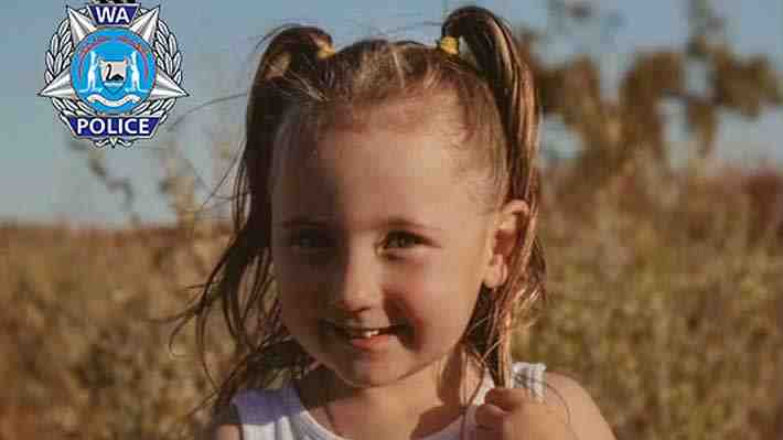 Policía australiana reveló inquietante detalle sobre desaparición de niña de 4 años que acampaba con su familia
