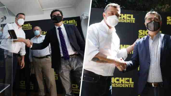 En medio de crisis por descuelgues, ex candidatos Briones y Desbordes entregan su apoyo a Sichel