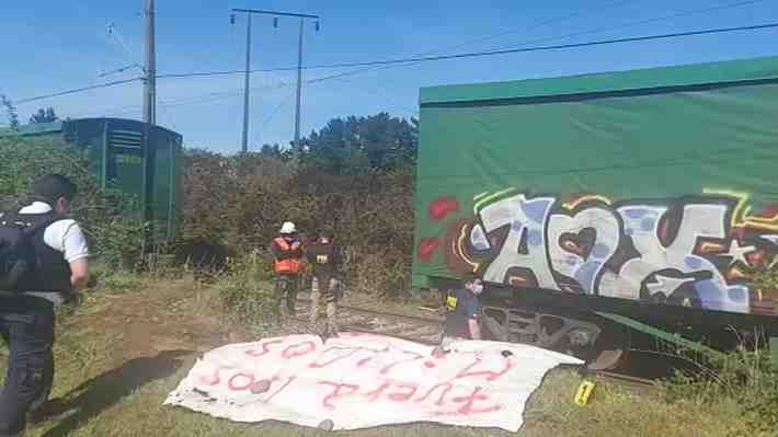 PDI tras descarrilamiento de tren en Victoria: "Desconocidos ocasionaron daños en la vía férrea"