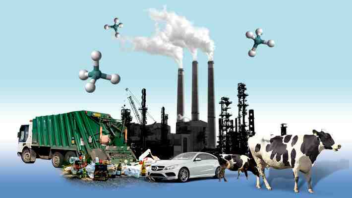 Tras acuerdo global para reducir emisiones de metano: Qué se sabe sobre este gas y qué papel juega en el cambio climático