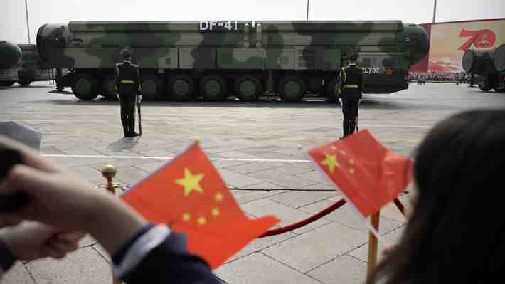 Estados Unidos calcula que China tendrá 1.000 ojivas nucleares para 2030