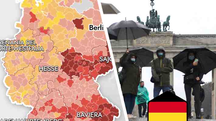 Hoy marcó nuevo peak y sumó más de 33 mil casos en una sola jornada: La evolución de la pandemia en Alemania