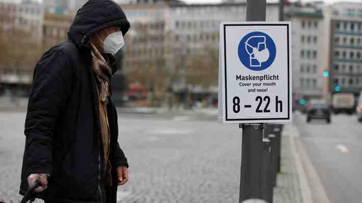 Nuevo máximo diario consecutivo de nuevos contagios en Alemania: Son más de 37 mil casos