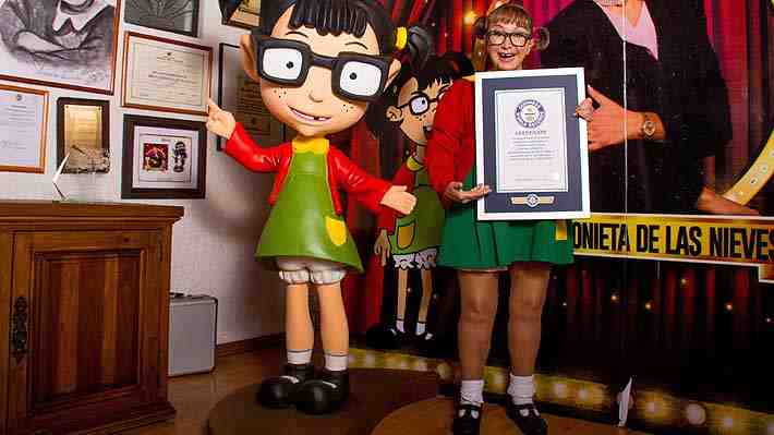 María Antonieta de las Nieves obtuvo un récord Guinness por interpretar a "La Chilindrina" durante 48 años