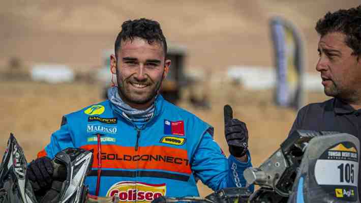 Chileno Tomás de Gavardo es subcampeón en el Rally Cross Country de Túnez
