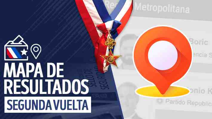 Boric se impuso en 194 comunas y Kast en 152: Cómo se dibujó el mapa de la segunda vuelta presidencial