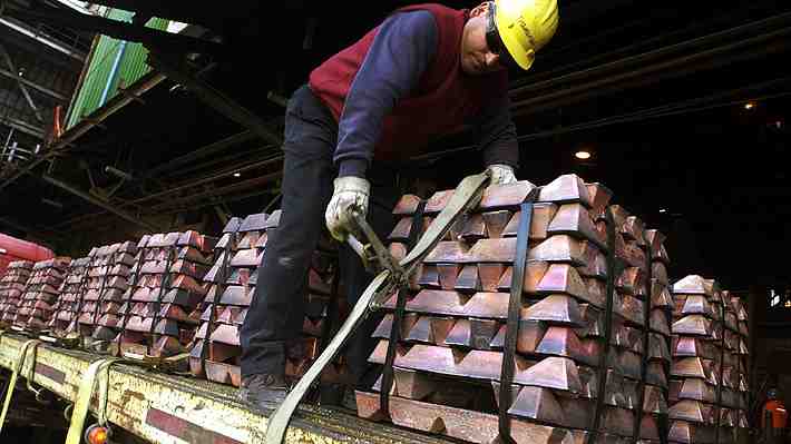 Tras anotar un precio histórico, cobre se hunde 5,21% este martes y registra la mayor baja diaria en dos años