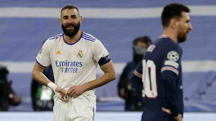 Un partido para la historia: Real Madrid derrotó al PSG de Messi y Mbappé con tres goles de Benzema y lo eliminó de la Champions