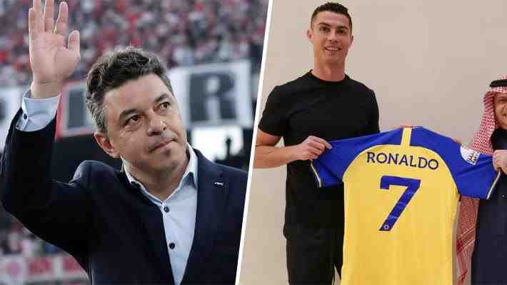 Marcelo Gallardo dirigirá a Cristiano Ronaldo en Arabia