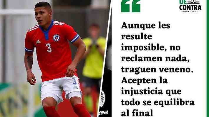 Usando una frase de Bielsa: El potente mensaje de jugador de la "Roja" Sub 20 que no fue nominado al Sudamericano de Colombia
